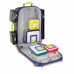 PAX Notfallrucksack Wasserkuppe L-ST mit Seitentaschen Rot