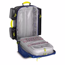 PAX Notfallrucksack Wasserkuppe L-ST-FT mit Seitentaschen und Fronttasche Blau