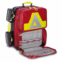 PAX Notfallrucksack Wasserkuppe L-ST-FT2 mit Seitentaschen und 2 Fronttaschen Blau