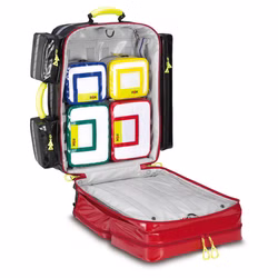 PAX Notfallrucksack Wasserkuppe L-ST-FT2 mit Seitentaschen und 2 Fronttaschen Blau