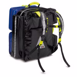 PAX Notfallrucksack Wasserkuppe L-ST-FT2 mit Seitentaschen und 2 Fronttaschen Blau