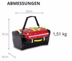 PAX Stuff-Bag M Bekleidungstasche Schwarz