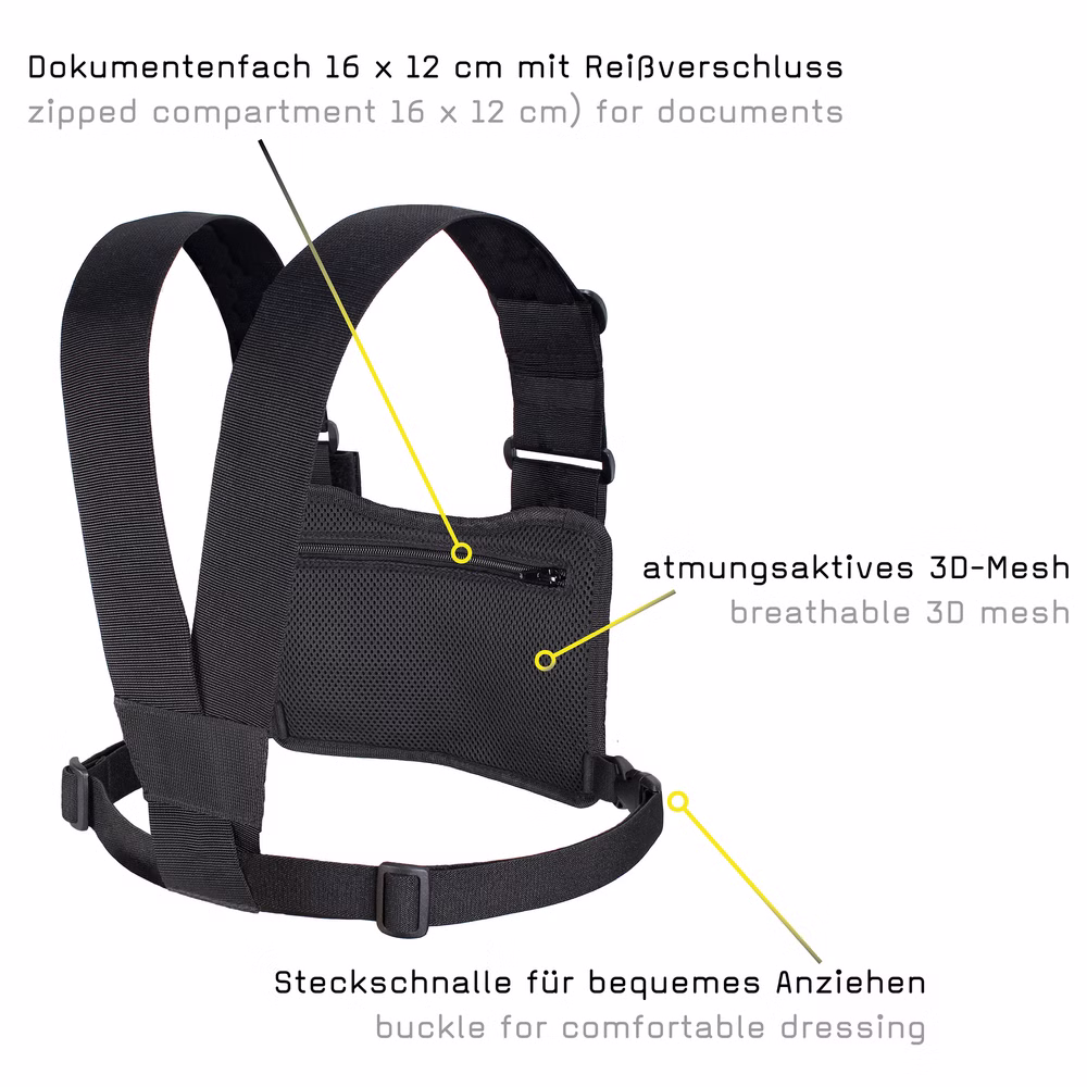 Tee-uu CHEST MOLLE Funkgeräte-Harnisch
