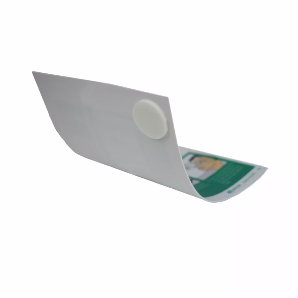 12 Klebepunkte zur Anbringung von Hinweisschildern