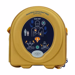 HeartSine 350P / 360P Defibrillator mit Metronom 350P (Halbautomat mit manueller Schockabgabe)