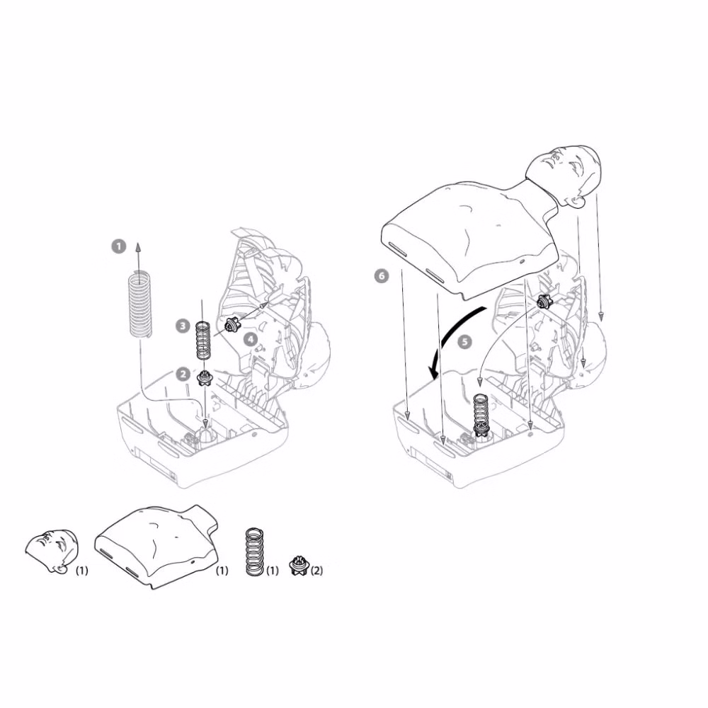 Brayden Junior Umbau Kit für Brayden Manikin