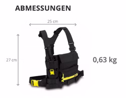 PAX Funkgeräteharnisch L Brustharnisch