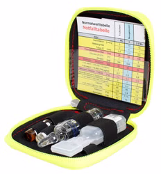 Tee-uu Ampusafe SMALL Ampullarium für bis zu 5 Ampullen Schwarz