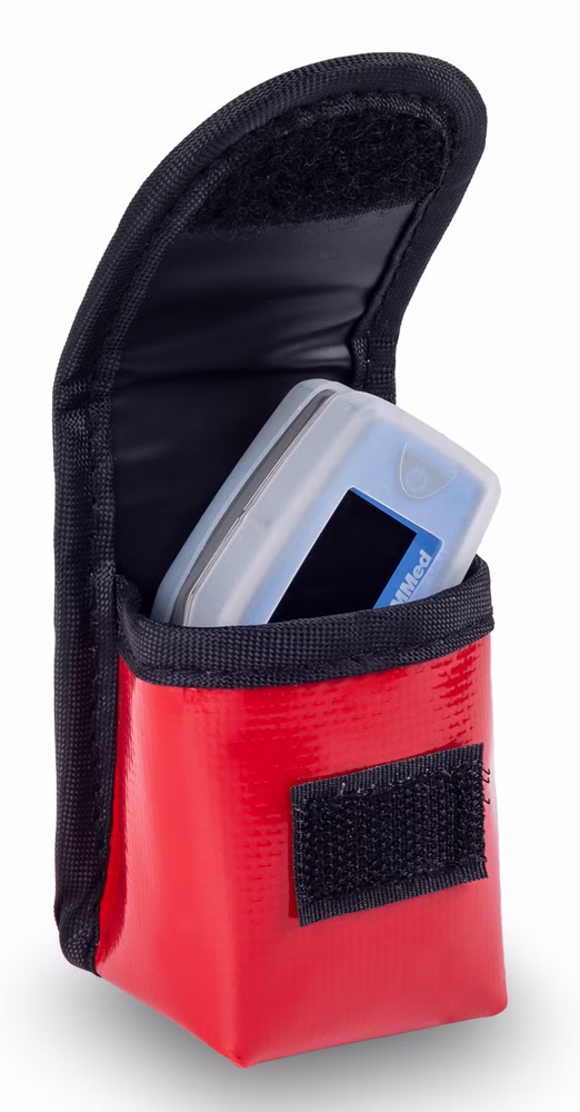 Elite Bags OXY Pulsoximeter Holster Rot