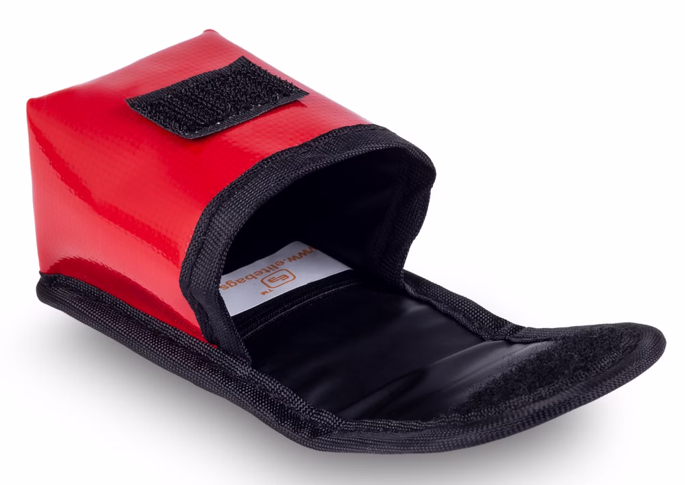 Elite Bags OXY Pulsoximeter Holster Rot