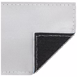 Reflexschild mit Beschriftung 38x5cm Klett für Notfallrucksäcke und -taschen Gelb