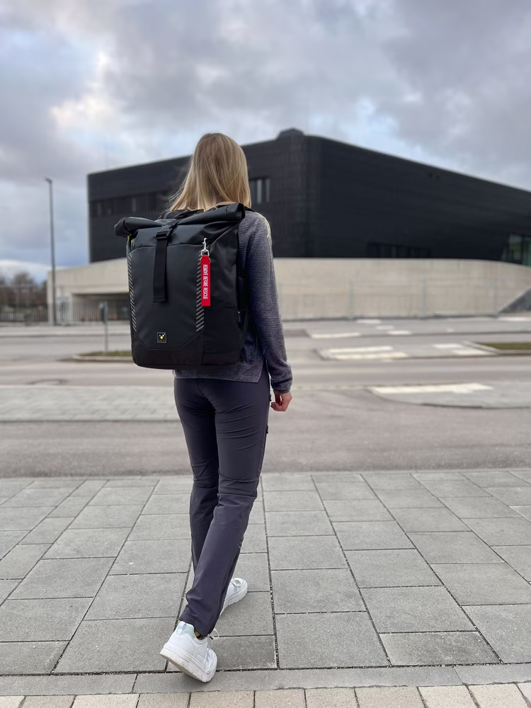 Tee-uu CAROBAG Rolltop-Rucksack mit Laptopfach