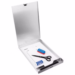 Läufer Formularhalter Aluminum mit Box unten öffnend