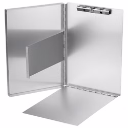 Läufer Formularhalter Aluminium mit Box seitlich öffnend