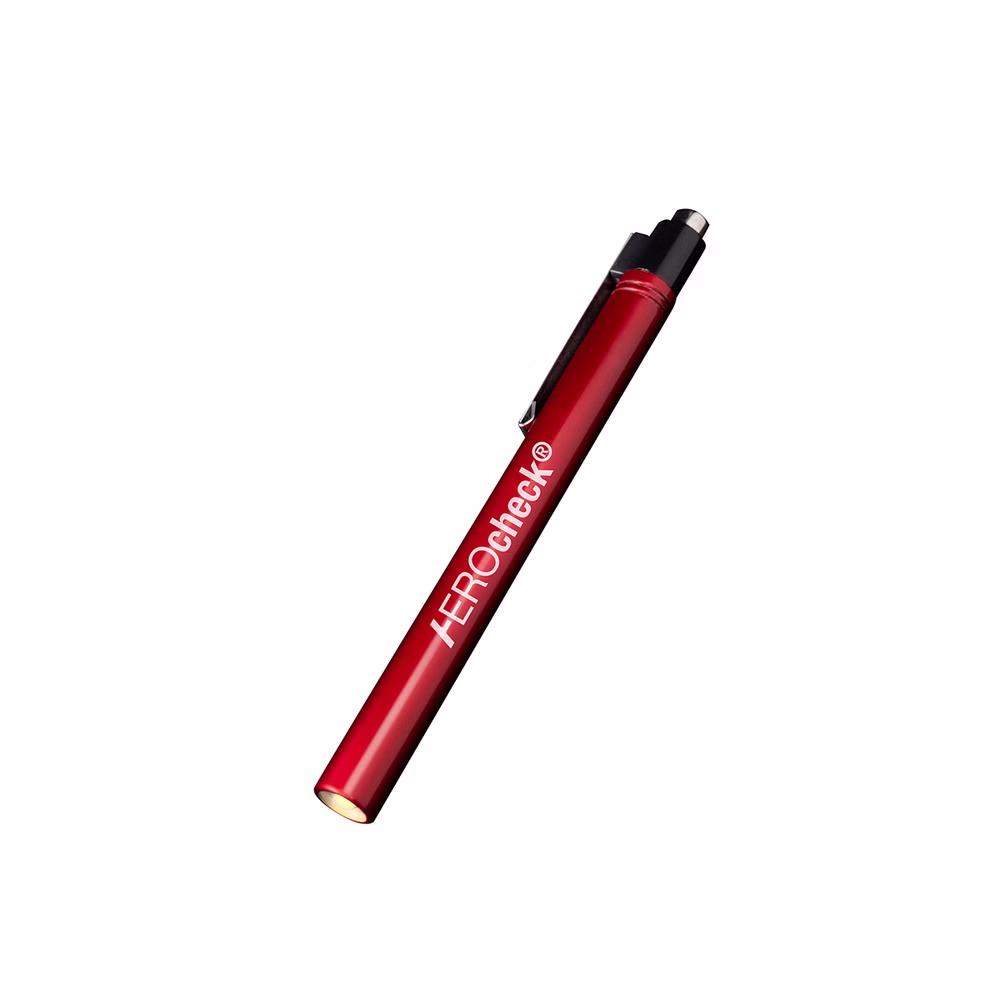 AEROcheck LED-Diagnostikleuchte Aluminium Rot