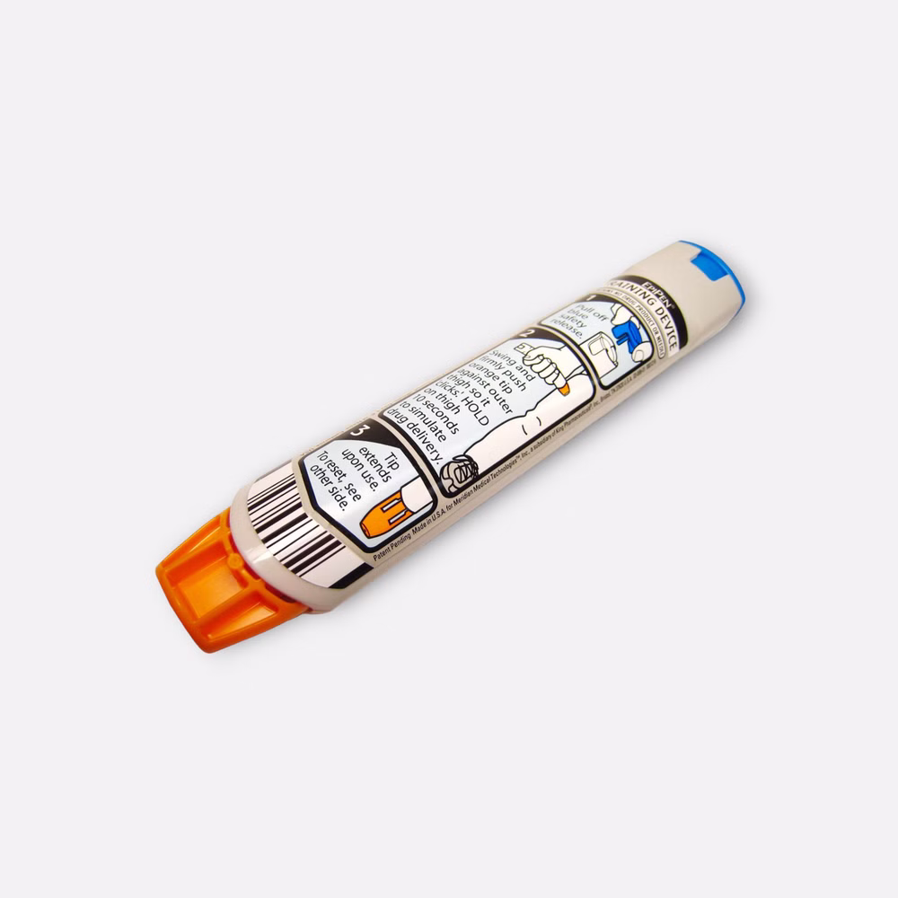 EpiPen Trainingsgerät zum Üben einer Epinephrin Injektion