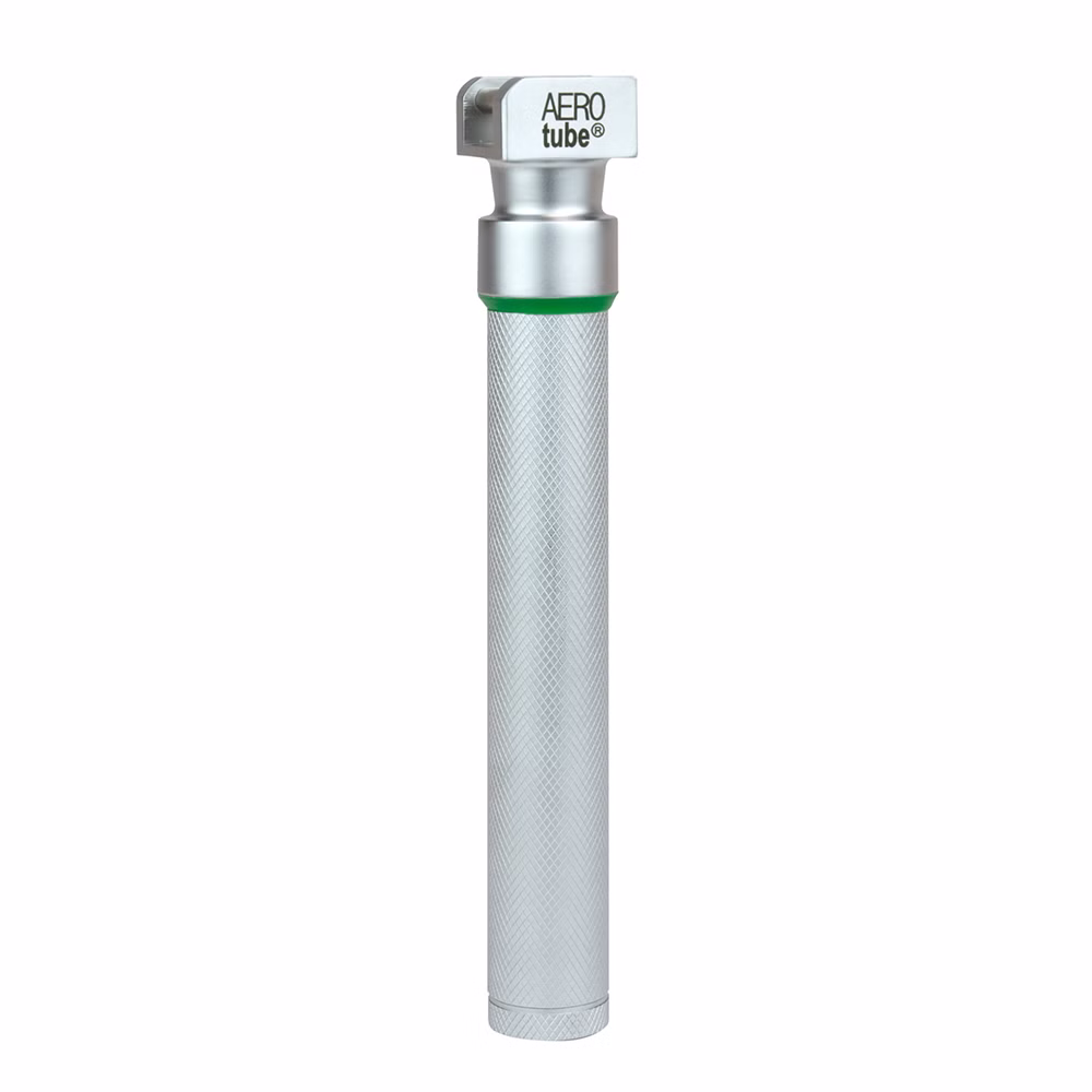 AEROtube Laryngoskopgriff Kaltlicht schmal mit LED-Beleuchtung für die Pädiatrie