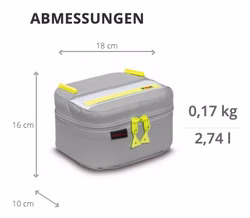 PAX Wasserkuppe WK 2.0 Klarsichtmodul MB mit Klett