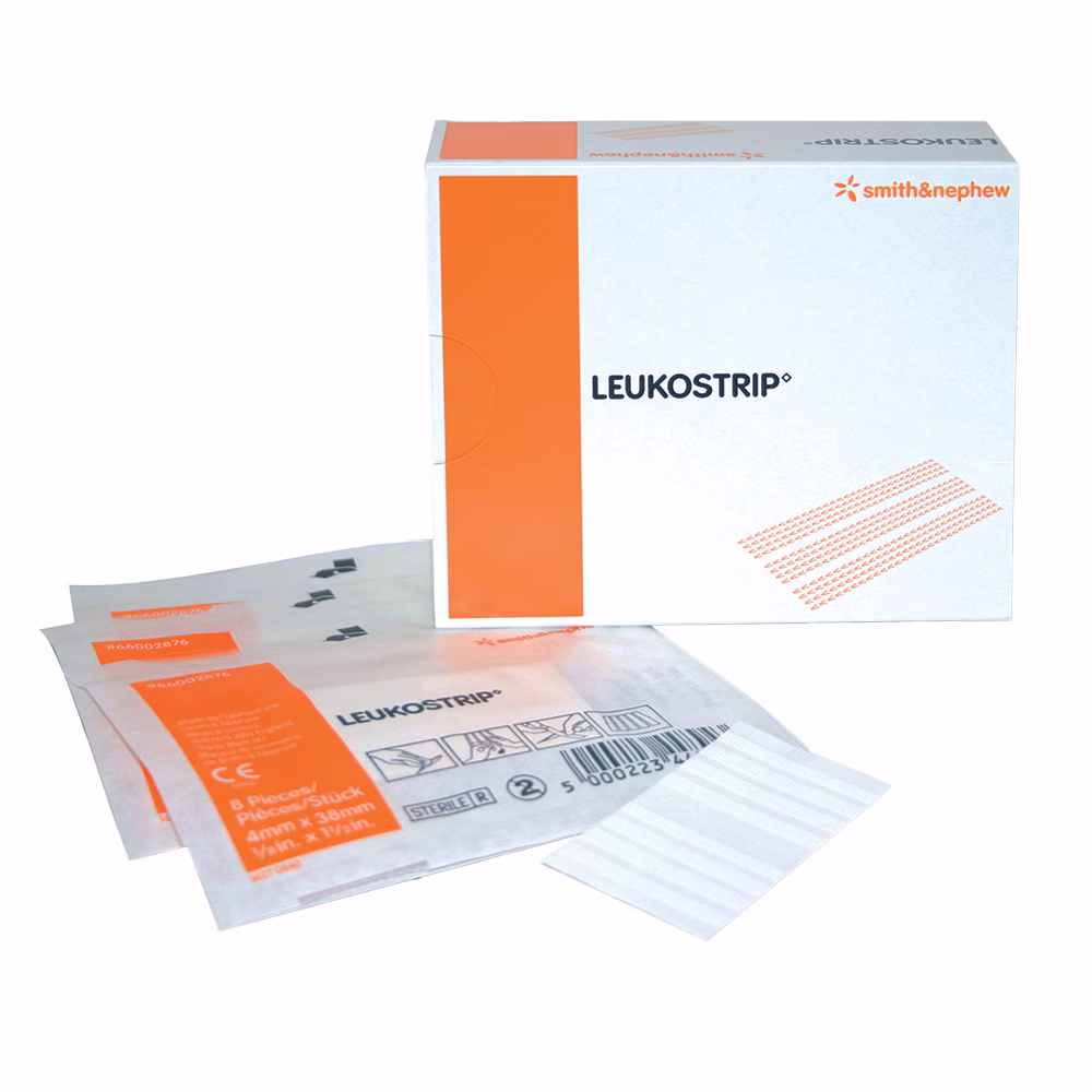 Smith & Nephew Leukostrip 6,4 x 76mm Wundnahtstreifen (10 x 3 Stück)