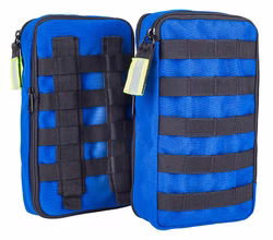 Elitebags POCKET 2 Seitentaschen mit MOLLE-System Blau
