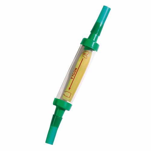 Vygon Heimlich Ventil zur Konnektion an die Thoraxdrainage