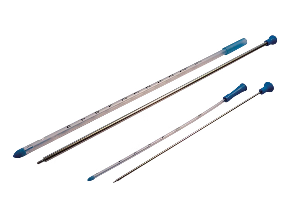 Dahlhausen Trokarkatheter zum Anschluss an ein Thoraxdrainagesystem CH10 (24cm)