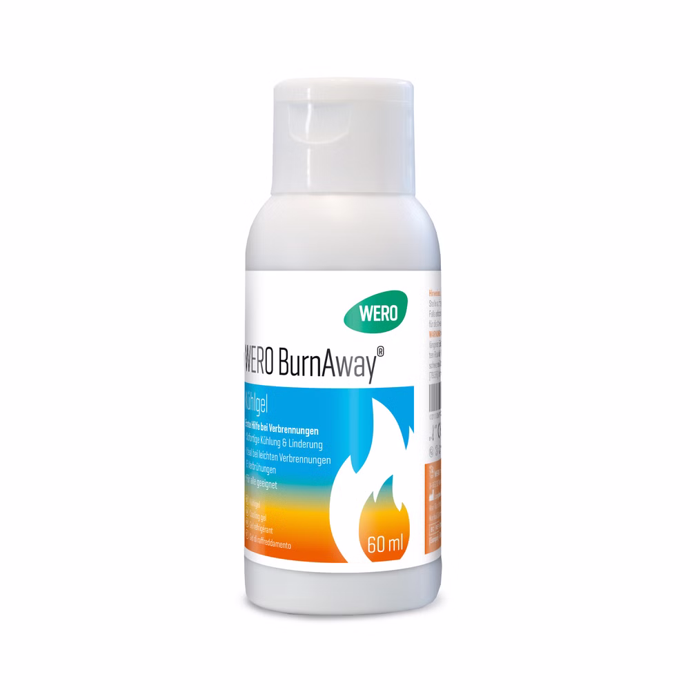 WERO BurnAway Verbrennungs-Gel 60ml Flasche