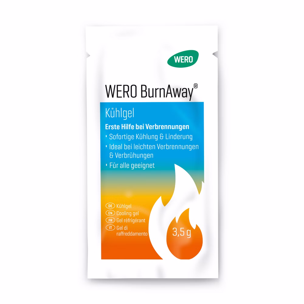 WERO BurnAway Verbrennungsgel 3,5g Sachet