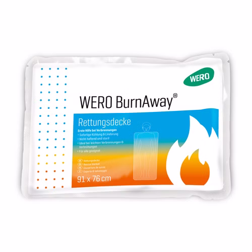WERO BurnAway Verbrennungsdecke für großflächige Verbrennungen