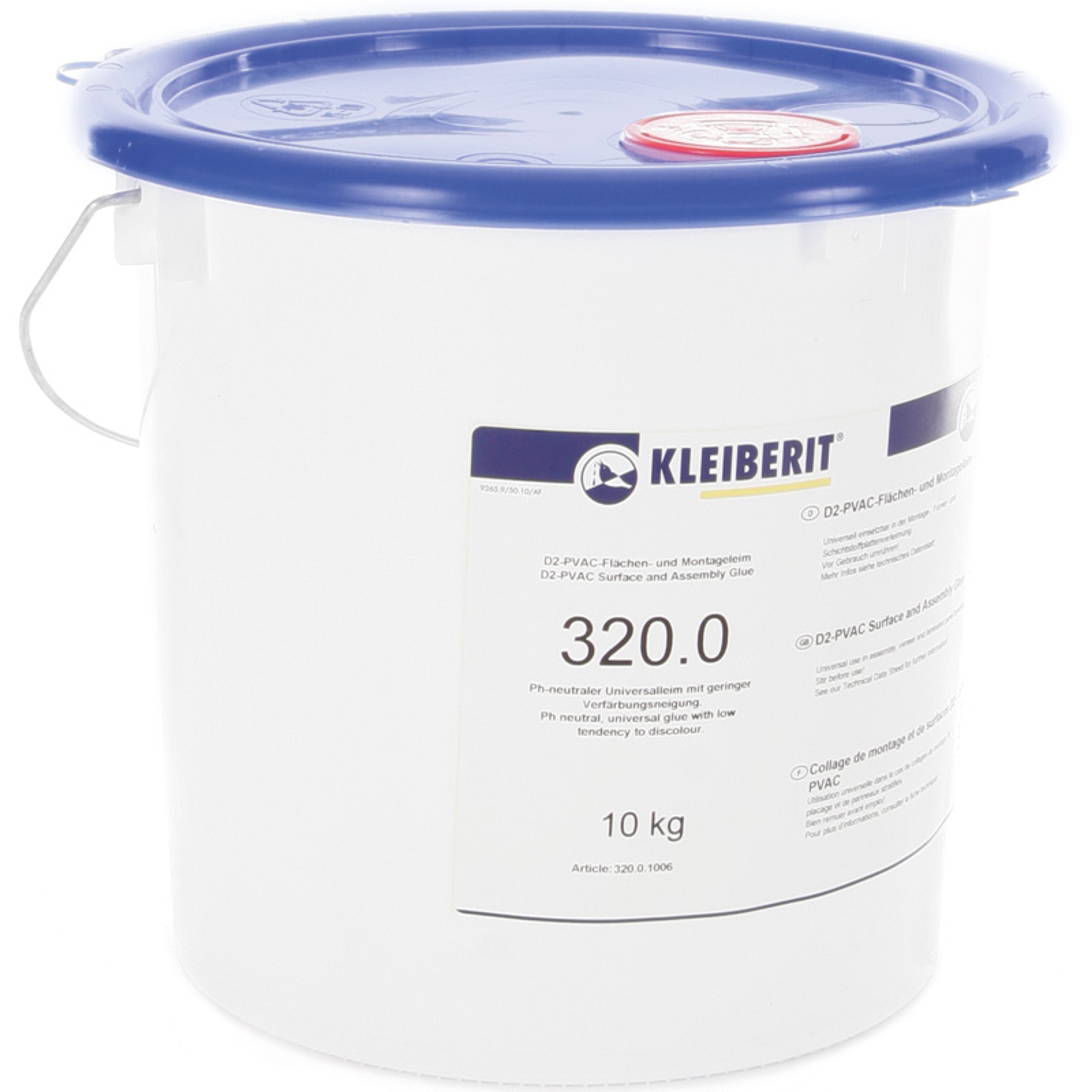 KLEIBERIT 320.0 D2 Flächenleim Montageleim 10kgEimer LTS