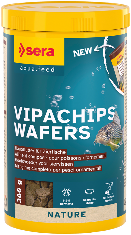 sera Vipachips Wafers 1000 ml Hauptfutter