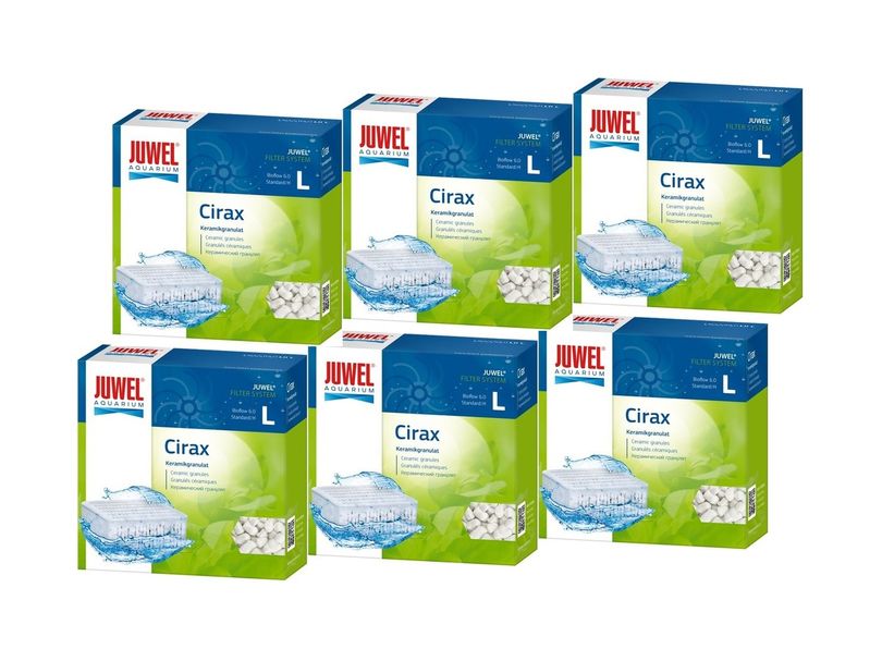 Juwel Cirax L 6er Pack Keramikgranulat biologisches Filtermedium