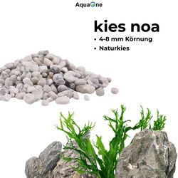 Anbobo Müller Aquarium Sand 25kg - Natur Kies 1,6-2,5mm Deutsche Premiumqualität