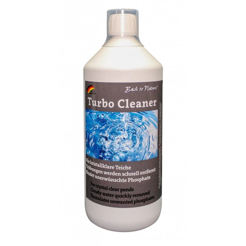 Back to Nature Turbo Cleaner 1000ml für 20.000l Für kristallklare Teiche