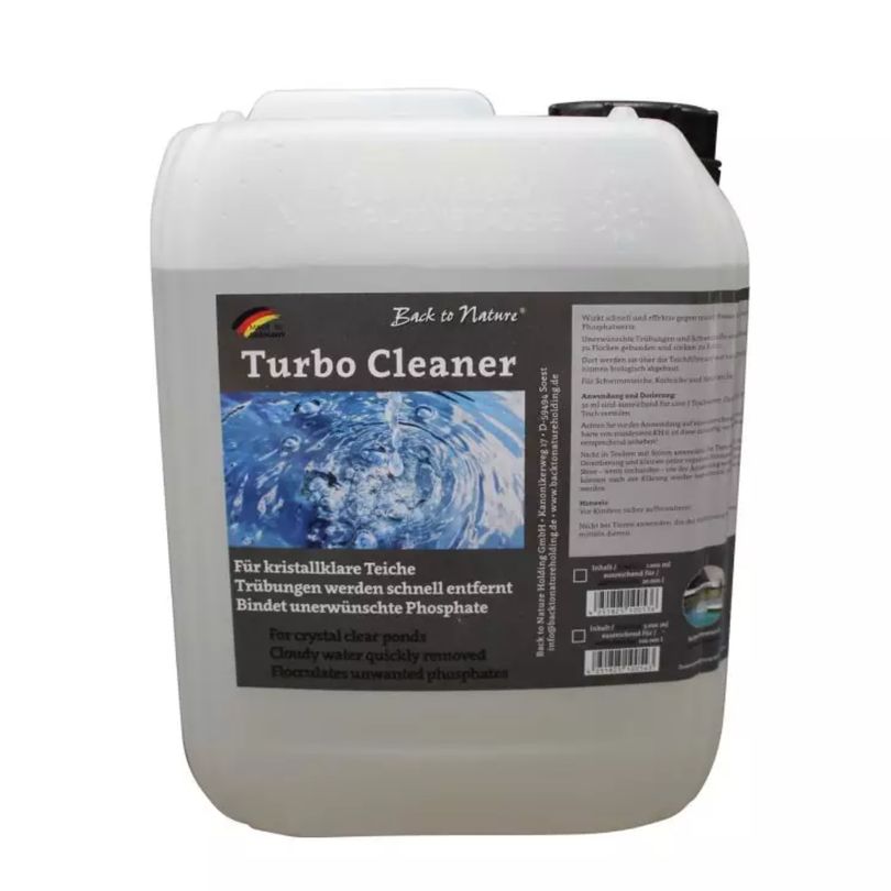Back to Nature Turbo Cleaner 5000ml für 100.000l Für kristallklare Teiche