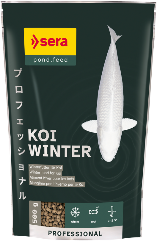 Sera Prof. Koi Winter 500g Spezialfutter Teichfutter Fische Teich Sticks Kois