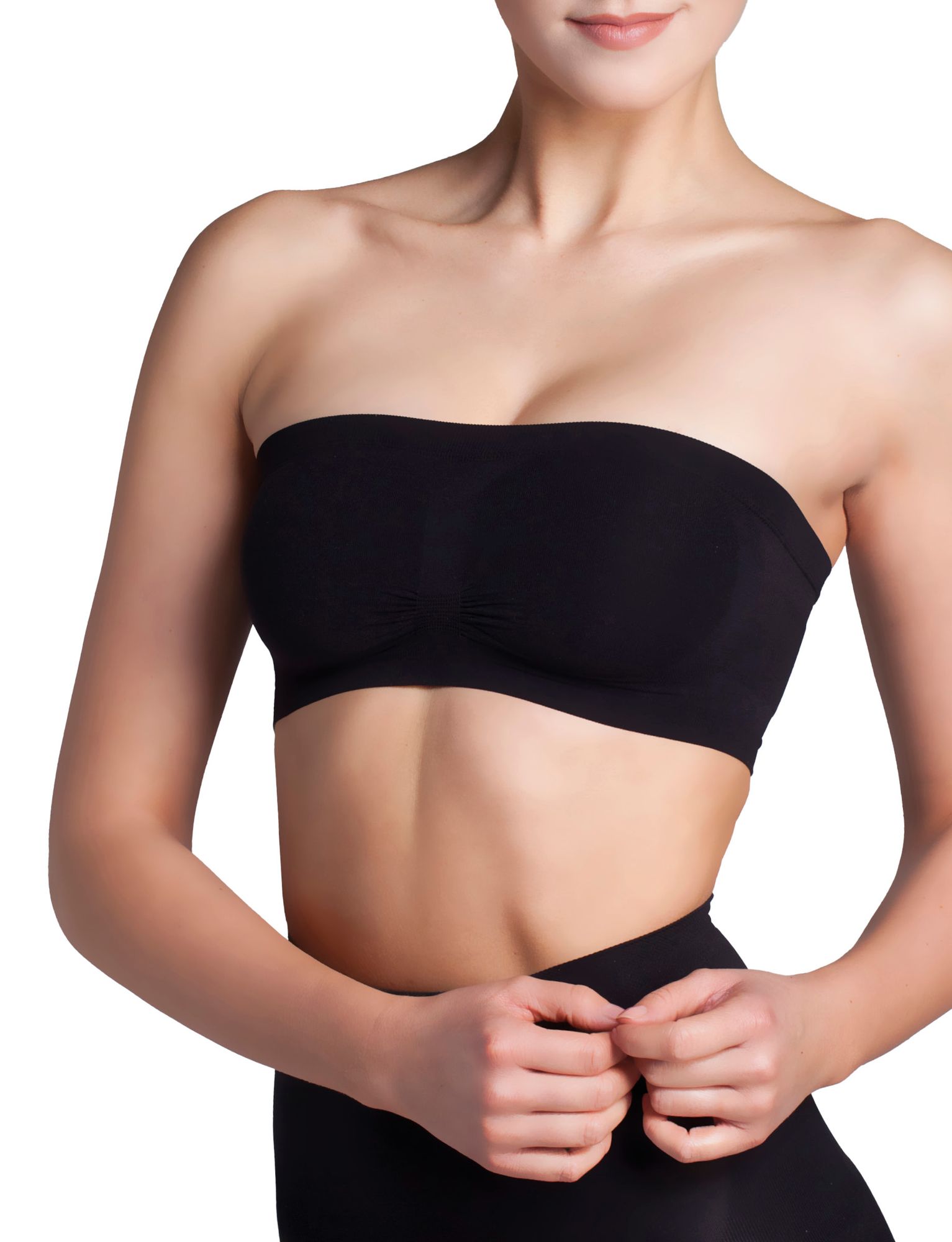 Skin Wrap Bandeau BH - Trägerlos Bustier Shapewear