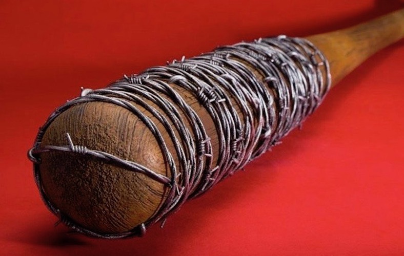 Lucille Baseballschlager Replik Von Negan Vollgummi 84 Cm Shoperama 
