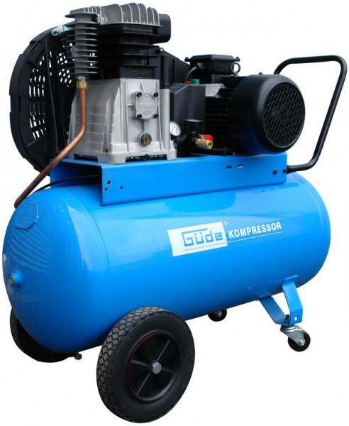 Kompressor 10 Bar 50 L 2 Zylinder Güde KOMPRESSOR 580/10/100 EU 400V 2-Zylinder-Reihenaggregat NEU | eBay
