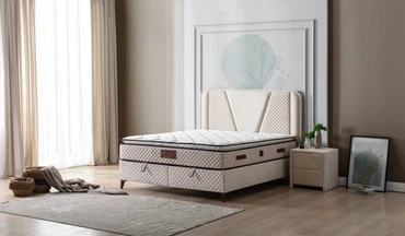 Bedding Boxspringbett  RELAX, mit Bettkasten inkl. Matratze & Aufbauservice
