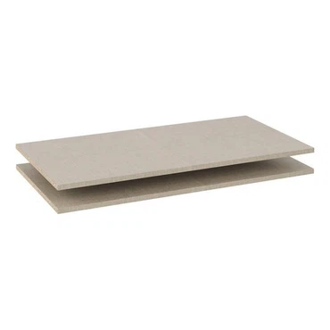 Einlegeboden Zubehör für -Drehtürenschränke 2er-Set Breite 88 cm, Tiefe 45 cm
