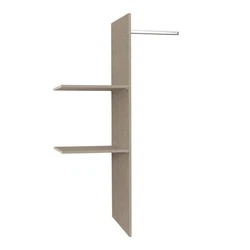 Inneneinteilung Zubehör für -Schränke  mit 2 Einlegeböden und 1 Kleiderstange, Breite 88 cm, Tiefe 45 cm
