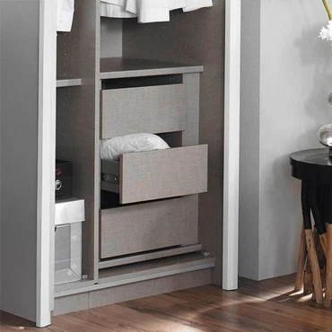 Schubladeneinsatz Zubehör für Schränke der Serie IMPERIAL Breite 43 cm, Tiefe 46 cm mit 3 Schubladen