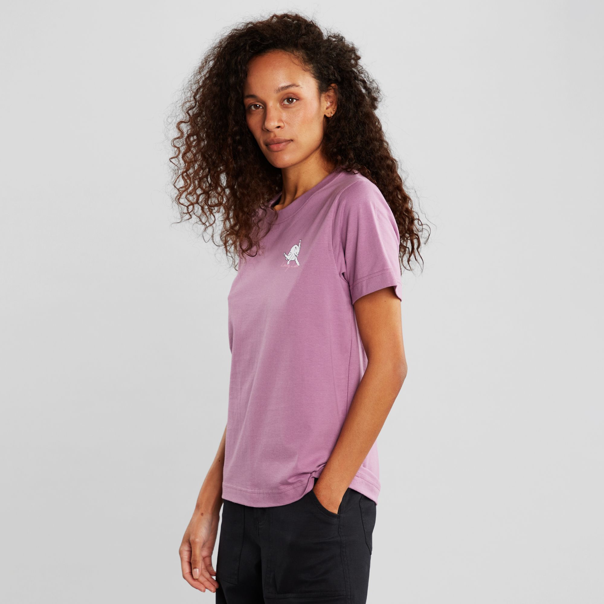 Dedicated - Lady Like T-Shirt - Dusty Purple | Wild Wood Gallery & Store