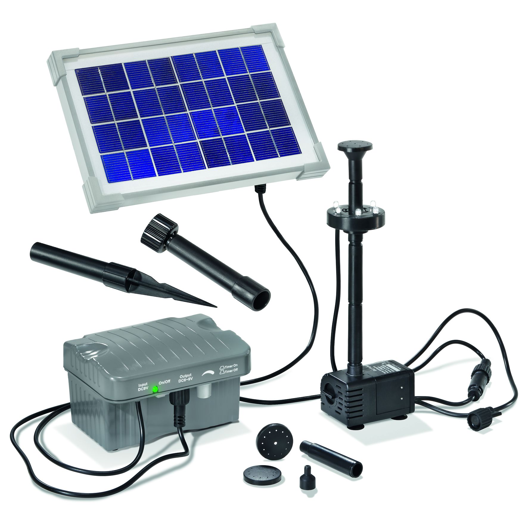 Solar Pumpensystem mit Akkuspeicher
