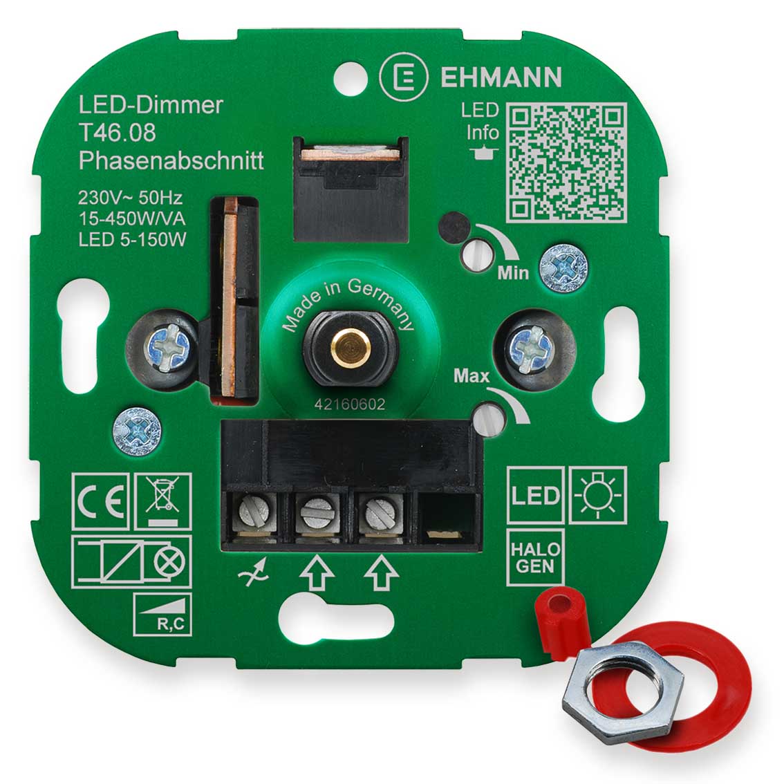 LED UP-Phasenabschnitt-Dimmer T46.08, für dimmbare LED ...