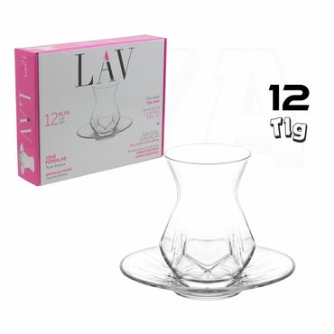 LAV Alya Teegläser Set 12-teilig 165 ml