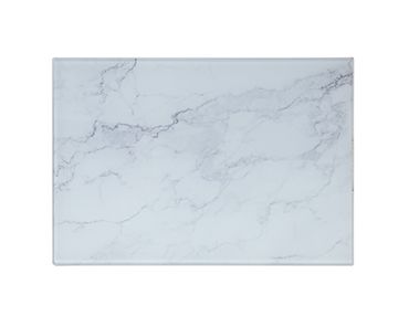Michelino Glas-Schneidbrett 40x30cm Marmor Optik