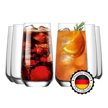 Wassergläser Saftgläser Whiskygläser Trinkgläser Hause Restaurants Partys 6er 480cc