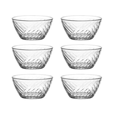 Schüssel Set Müslischale Schale Dessertschalen 6er 215cc 